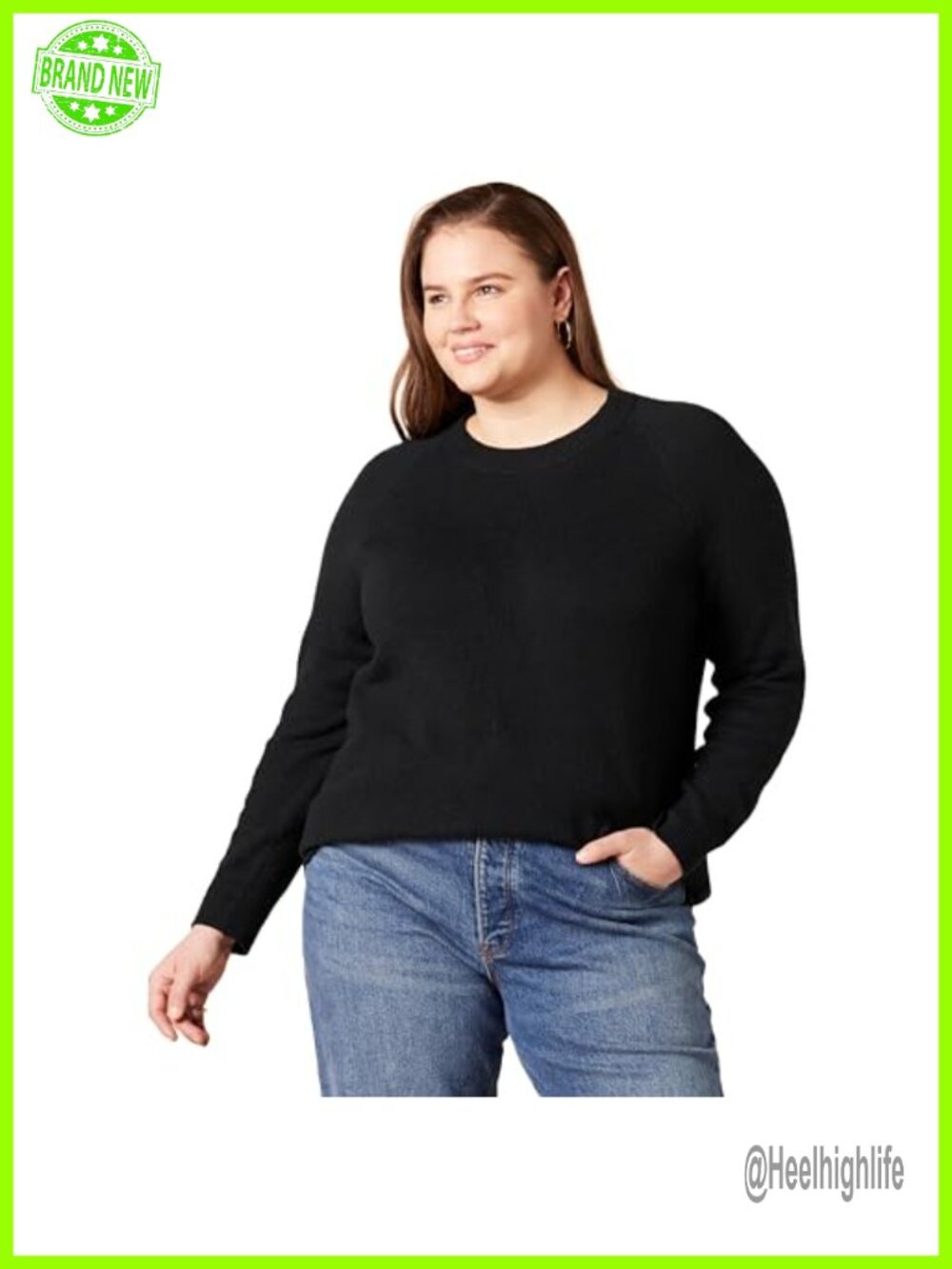 Women's Soft Touch Crewneck Long Sleeve Sweater Regular Fit Pullover